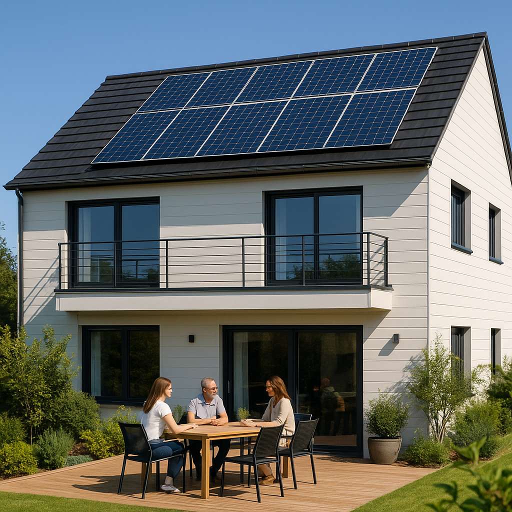 Photovoltaikanlage auf Haus in Landeck Umgebung